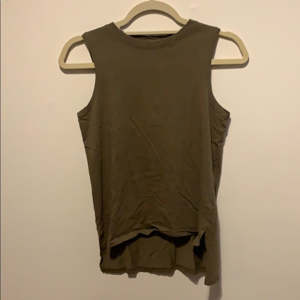 Green Zara tank